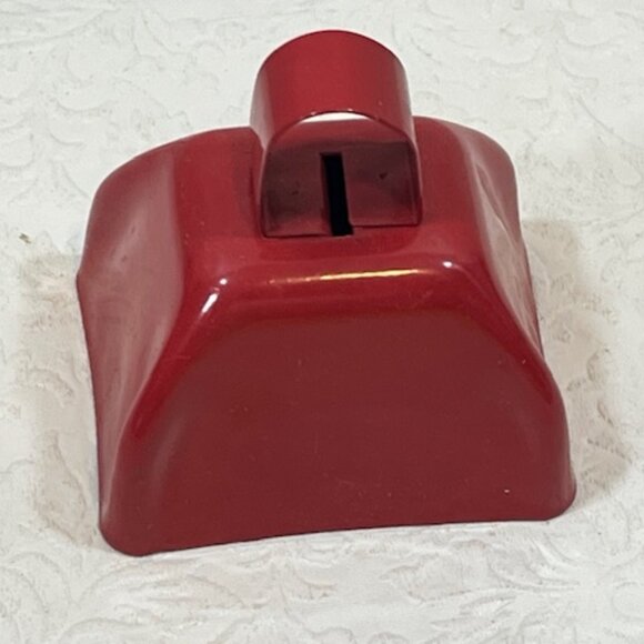 ShopRite Supermarket Red Promotional Advertising Cow Bell Decor Collectible 3" - Picture 4 of 12